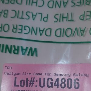 Samsung Galaxy Case - Pink